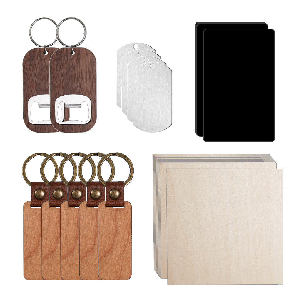LaserPecker LP4 Material Package (121 pcs)