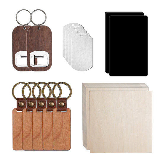 LaserPecker LP4 Material Package (121 pcs)